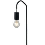 Lume Habitat corpo nero 1XE27 - Luce Ambiente Design