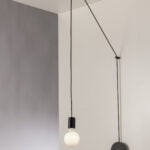 Plafoniera Habitat corpo nero 1XE27 - Luce Ambiente Design