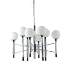Sospensione Hammond corpo cromo/nero  8XE14 - Luce Ambiente Design