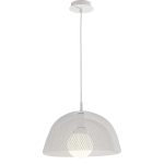 Sospensione Harem corpo bianco 1XE27 - Luce Ambiente Design