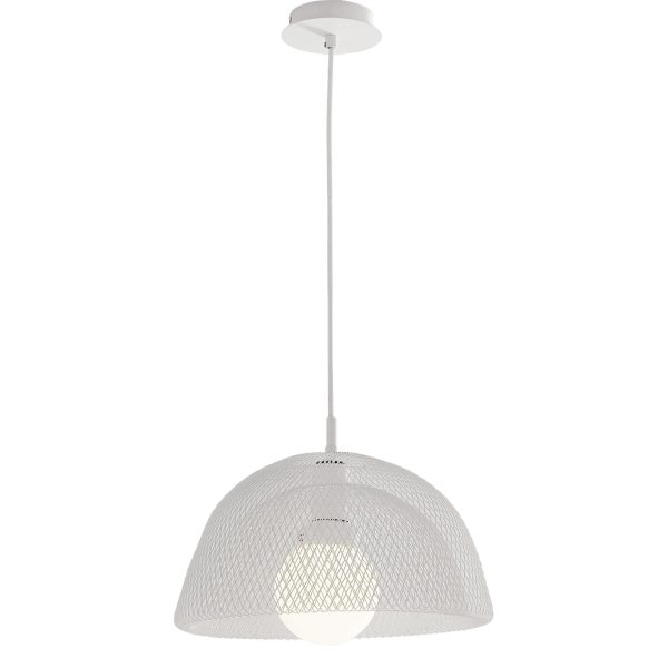 Sospensione Harem corpo bianco 1XE27 - Luce Ambiente Design - immagine 1