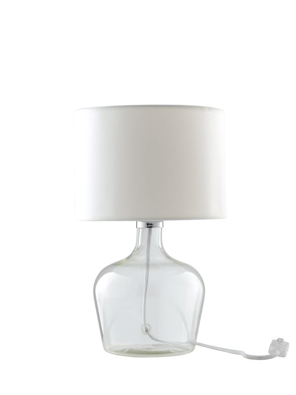 Lume Hendrix corpo bianco 1XE27 - Luce Ambiente Design - immagine 1