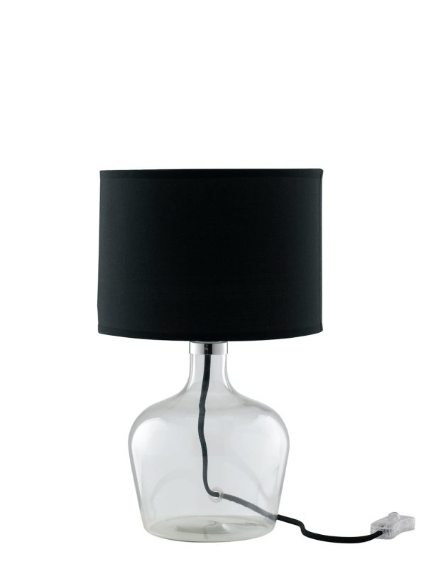 Lume Hendrix corpo nero 1XE27 - Luce Ambiente Design - immagine 1