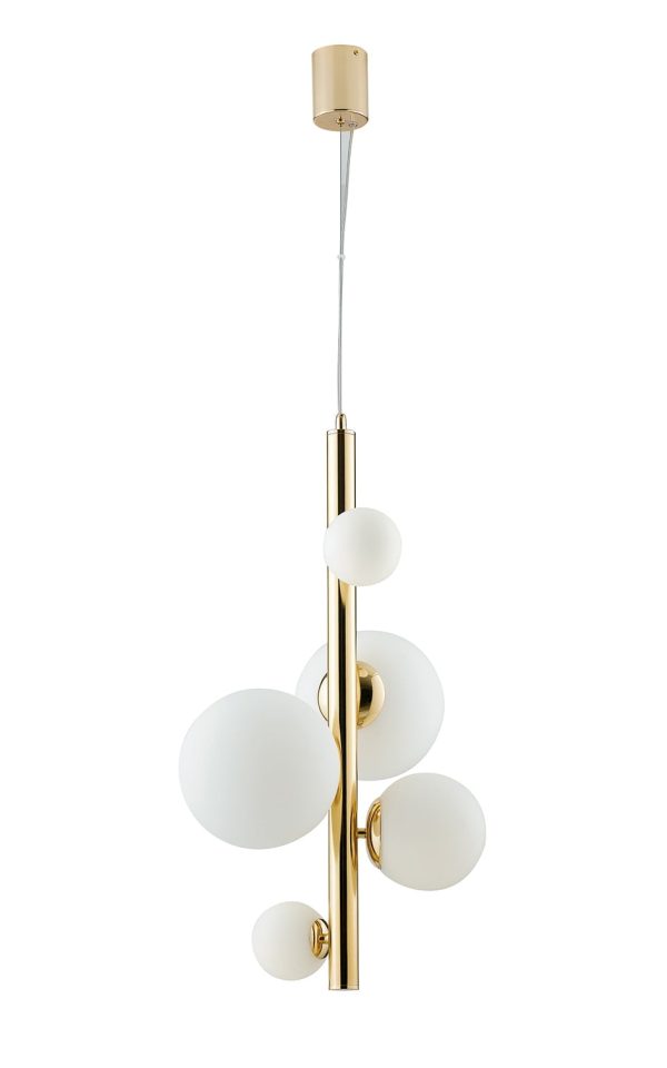 Sospensione Hera corpo oro 5XG9 - Luce Ambiente Design - immagine 1