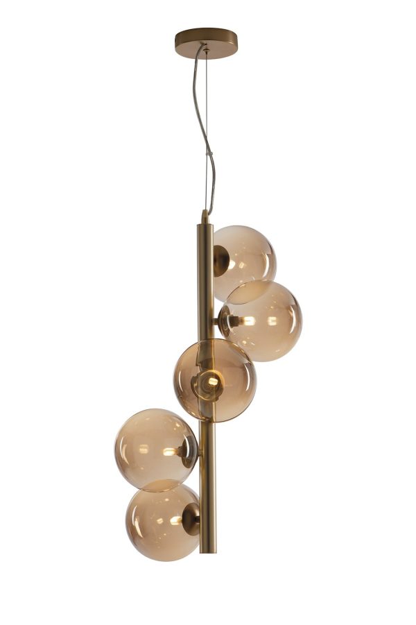 Sospensione Honey corpo ottone 5XG9 - Luce Ambiente Design - immagine 1