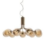 Sospensione Honey corpo ottone 5XG9 - Luce Ambiente Design