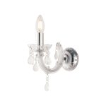 Applique Houston corpo trasparente 1XE14  - Luce Ambiente Design