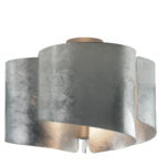 Plafoniera  Imagine corpo argento 3XE27  - Luce Ambiente Design