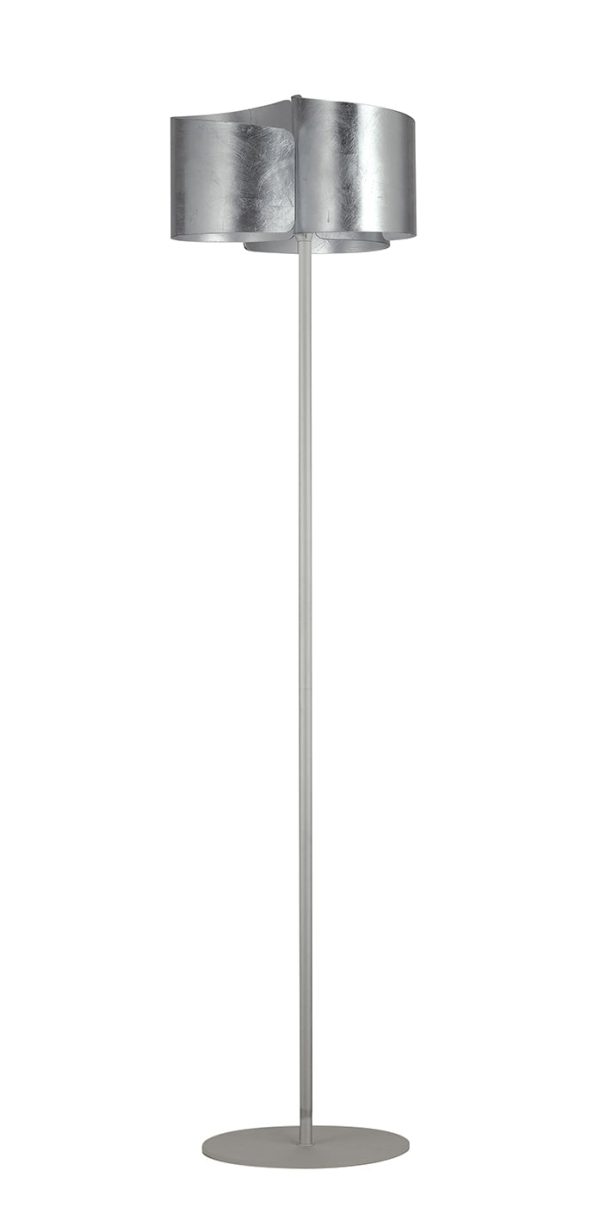 Piantana Imagine corpo argento 3XE27  - Luce Ambiente Design - immagine 1
