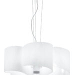 Sospensione Imagine corpo bianco 5XE27- Luce Ambiente Design