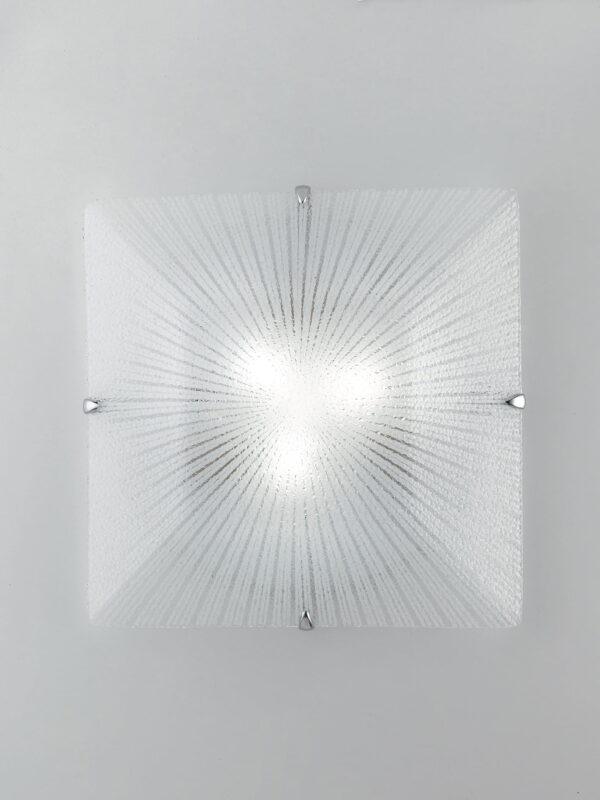 Plafoniera Iside corpo bianco 2XE27 - Luce Ambiente Design - immagine 1