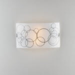 Applique Karma corpo bianco 2XE27 - Luce Ambiente Design