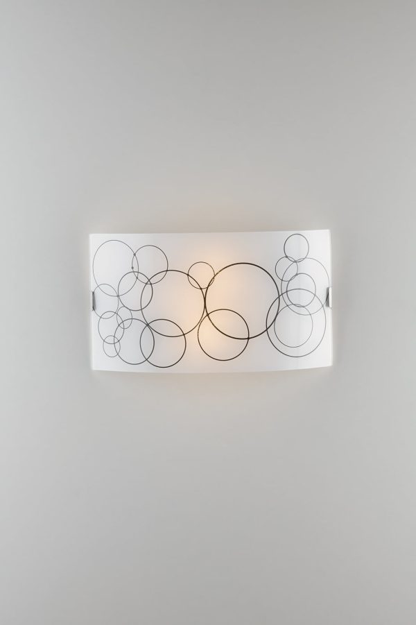 Applique Karma corpo bianco 2XE27 - Luce Ambiente Design - immagine 1