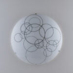 Plafoniera Karma corpo bianco 3XE27 - Luce Ambiente Design