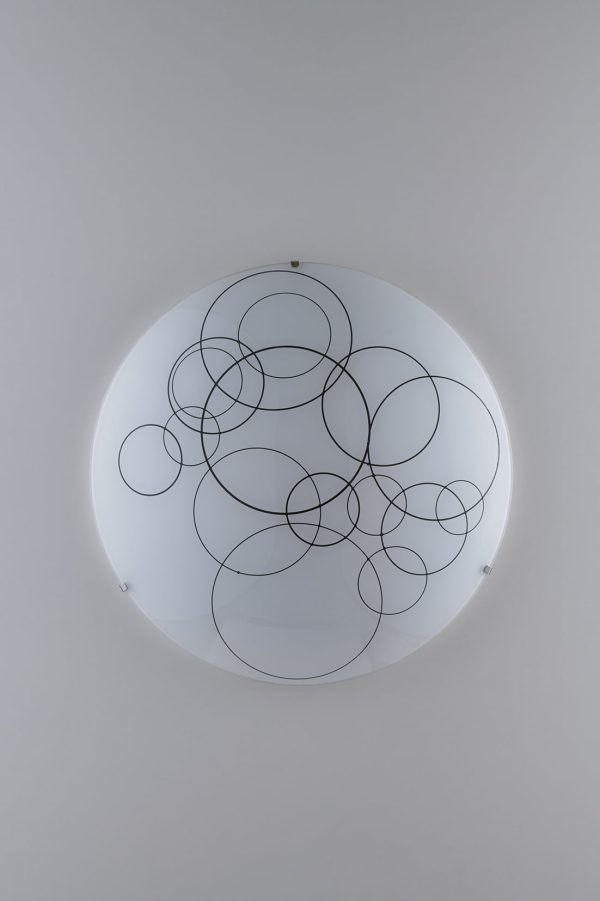 Plafoniera Karma corpo bianco 3XE27 - Luce Ambiente Design - immagine 1