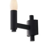 Applique Karol corpo grigio 1XE14 - Luce Ambiente Design