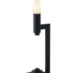 Lume Karol corpo grigio 1XE14 - Luce Ambiente Design