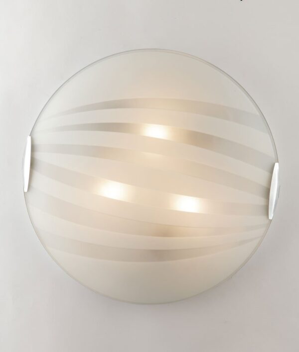 Plafoniera Kuma corpo bianco 2XE27 - Luce Ambiente Design - immagine 3