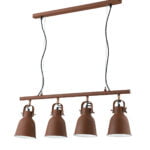 Sospensione Legend corpo rame 4XE27 - Luce Ambiente Design