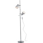 Piantana Lemonde corpo cromo 2XE27 - Luce Ambiente Design
