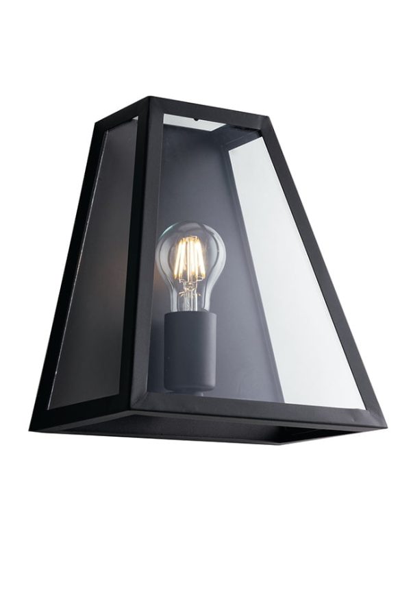 Applique Lexington corpo nero 1XE27 - Luce Ambiente Design - immagine 1