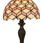 Lumetto Liberty corpo tiffany1XE14 20X34CM - Luce Ambiente Design