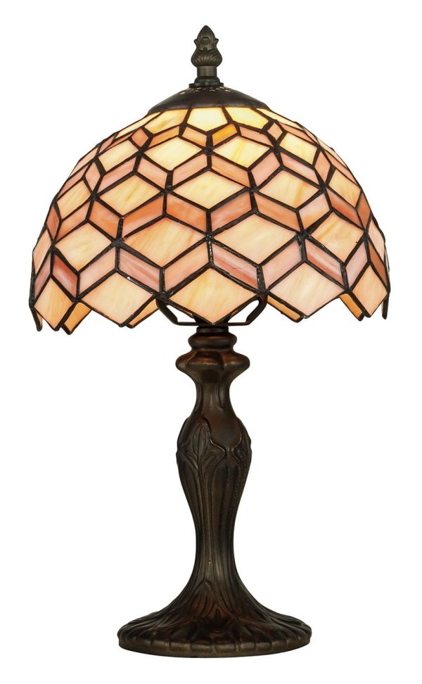 Lumetto Liberty corpo tiffany1XE14 20X34CM - Luce Ambiente Design - immagine 1