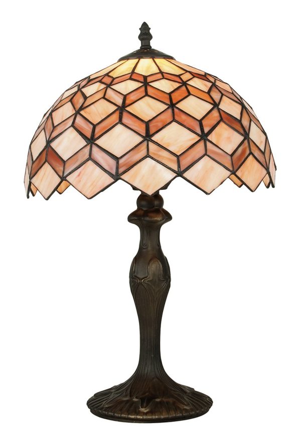 Lume Liberty corpo tiffany 1XE27 30X46CM - Luce Ambiente Design - immagine 1