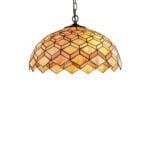 Sospensione Liberty corpo tiffany 3XE27 45X20CM - Luce Ambiente Design