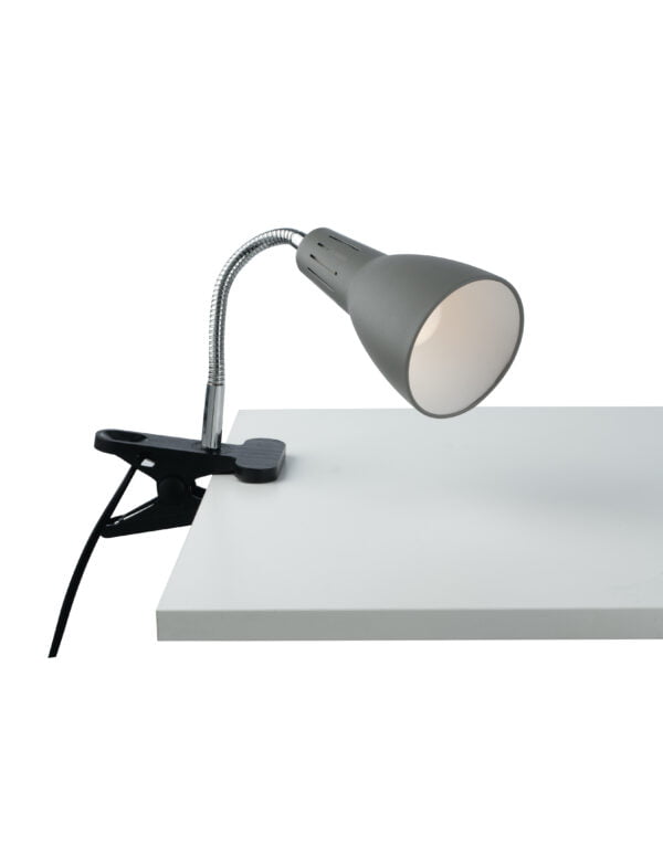 I-LOGIKO-C-GR Applique Logiko corpo grigio 1XE14 - Luce Ambiente Design - immagine 1