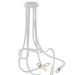 Plafoniera Lover corpo bianco 6XE14 150X120CM - Luce Ambiente Design