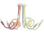 Plafoniera Lover corpo multicolor 6XE14 150X120CM - Luce Ambiente Design