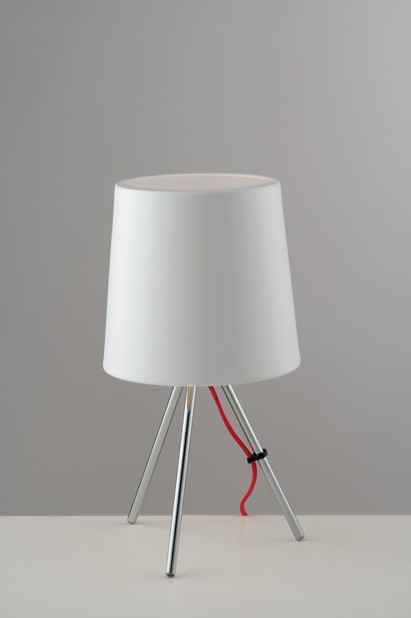Lume Marley corpo bianco 1XE14 - Luce Ambiente Design - immagine 1