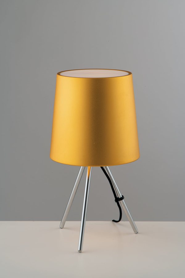 Lume Marley corpo oro 1XE14 - Luce Ambiente Design - immagine 1