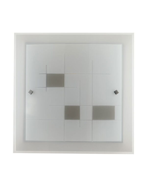 Plafoniera Musa corpo bianco 2XE27 - Luce Ambiente Design - immagine 1