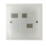 Plafoniera Musa corpo bianco 2XE27 - Luce Ambiente Design
