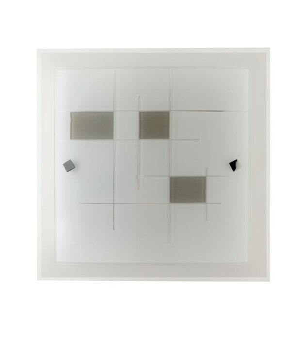 Plafoniera Musa corpo bianco 2XE27 - Luce Ambiente Design - immagine 1