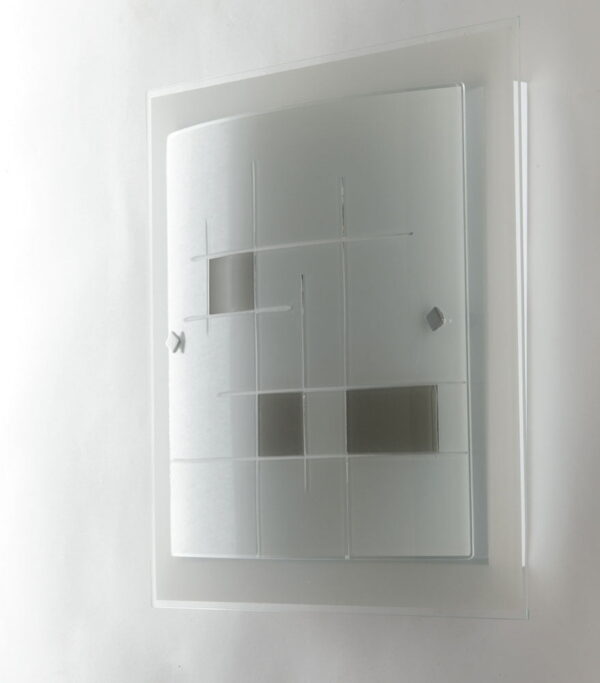 Plafoniera Musa corpo bianco 2XE27 - Luce Ambiente Design - immagine 3