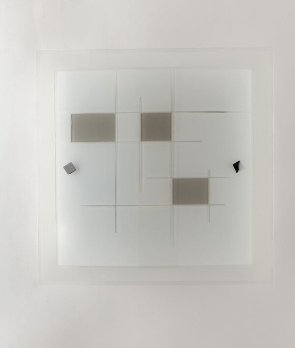 Plafoniera Musa corpo bianco 2XE27 - Luce Ambiente Design - immagine 3