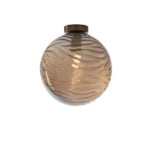 Plafoniera Nereide corpo champagne 1XE27 - Luce Ambiente Design