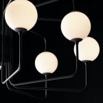 Sospensione Neutron corpo nero 8XG9 - Luce Ambiente Design