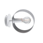 Applique Olympic corpo bianco/argento 1XE14 - Luce Ambiente Design