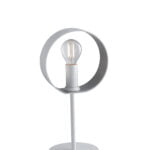 Lume Olympic corpo bianco/argento 1XE14 - Luce Ambiente Design