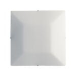 Plafoniera Osiride corpo bianco 1XE27 - Luce Ambiente Design