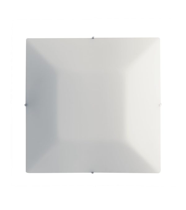 Plafoniera Osiride corpo bianco 1XE27 - Luce Ambiente Design - immagine 1