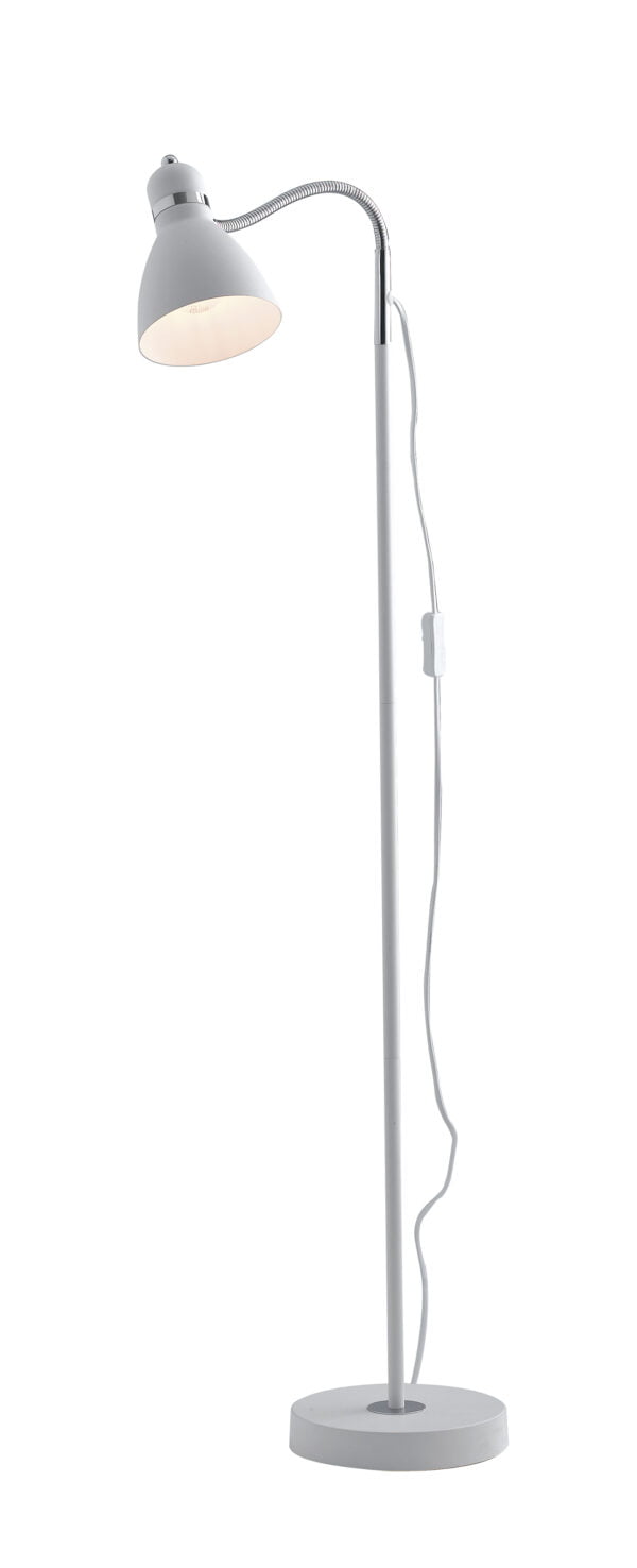 Piantana People corpo bianco 1XE27 - Luce Ambiente Design - immagine 1