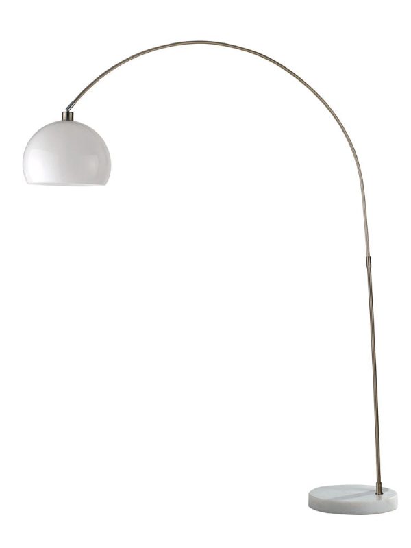 Piantana Plaza corpo bianco 1XE27 - Luce Ambiente Design - immagine 1