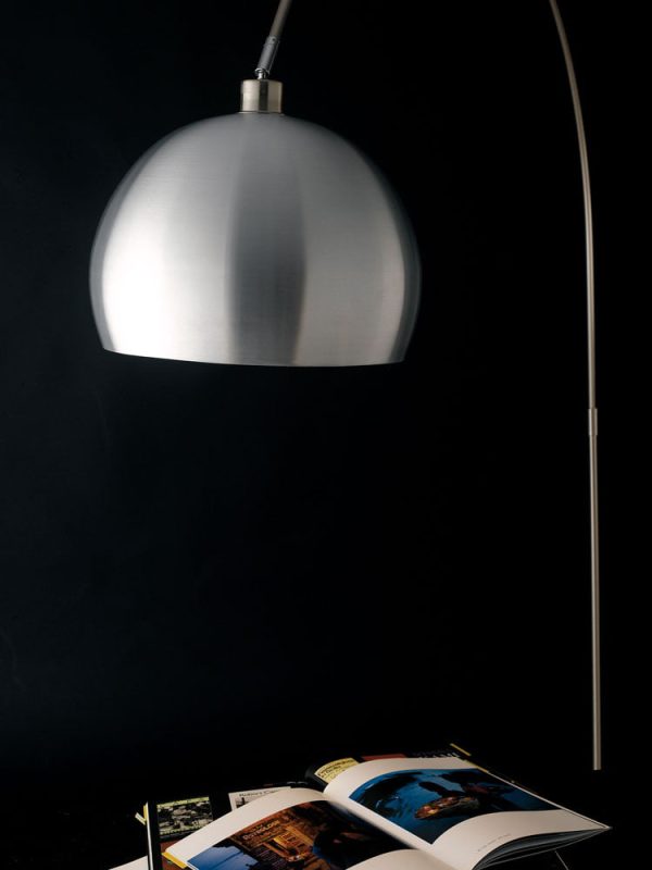 Piantana Plaza corpo nickel 1XE27 - Luce Ambiente Design - immagine 2