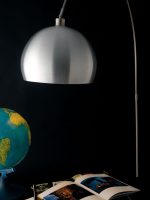 Piantana Plaza corpo nickel 1XE27 - Luce Ambiente Design - immagine 3