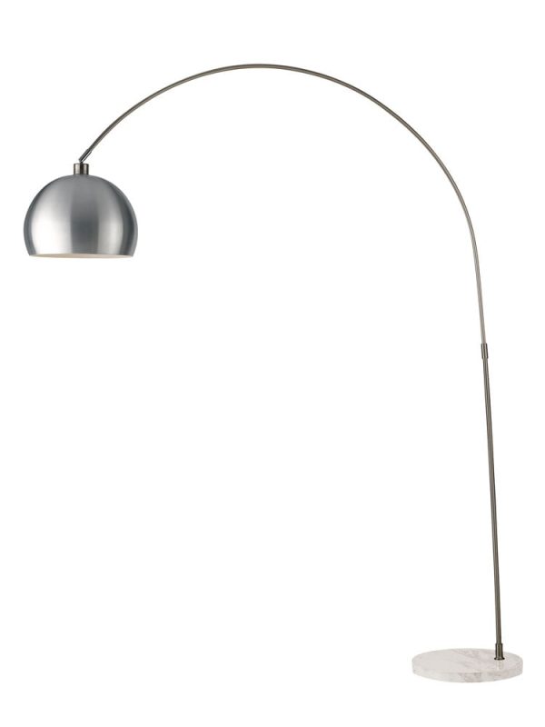 Piantana Plaza corpo nickel 1XE27 - Luce Ambiente Design - immagine 1